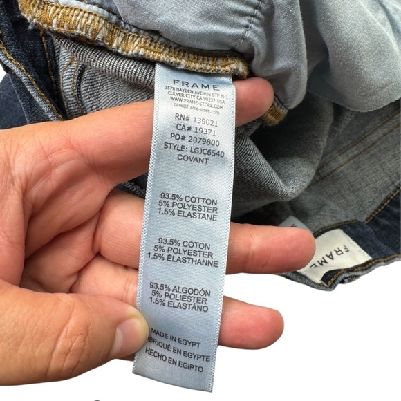 Frame Denim Women's Dark Blue Jeans - Picture 7 of 9